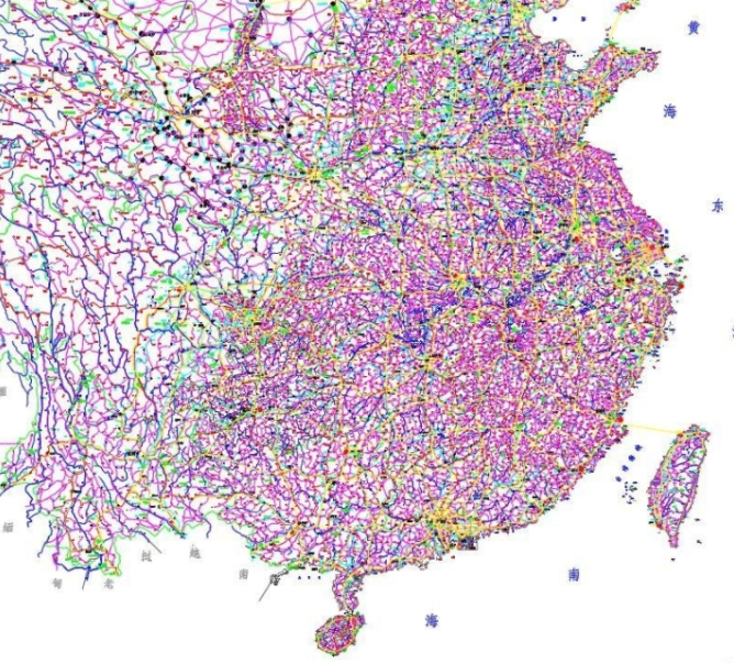 中国最新地图CAD完整版[dwg,3MB]阿里云网盘下载